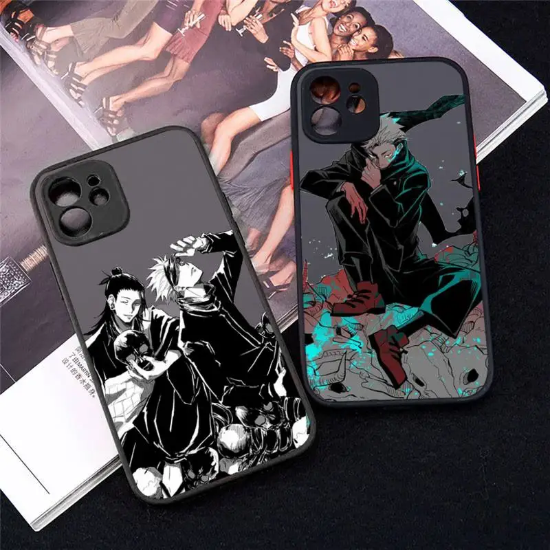 jujutsu kaisen Phone Case Matte Transparent for iPhone 7 8 11 12 s mini pro X XS XR MAX Plus Clear mobile bag Shell Cover Coque
jujutsu kaisen Phone Case Matte Transparent for iPhone 7 8 11 12 s mini pro X XS XR MAX Plus Clear mobile bag Shell Cover Coque