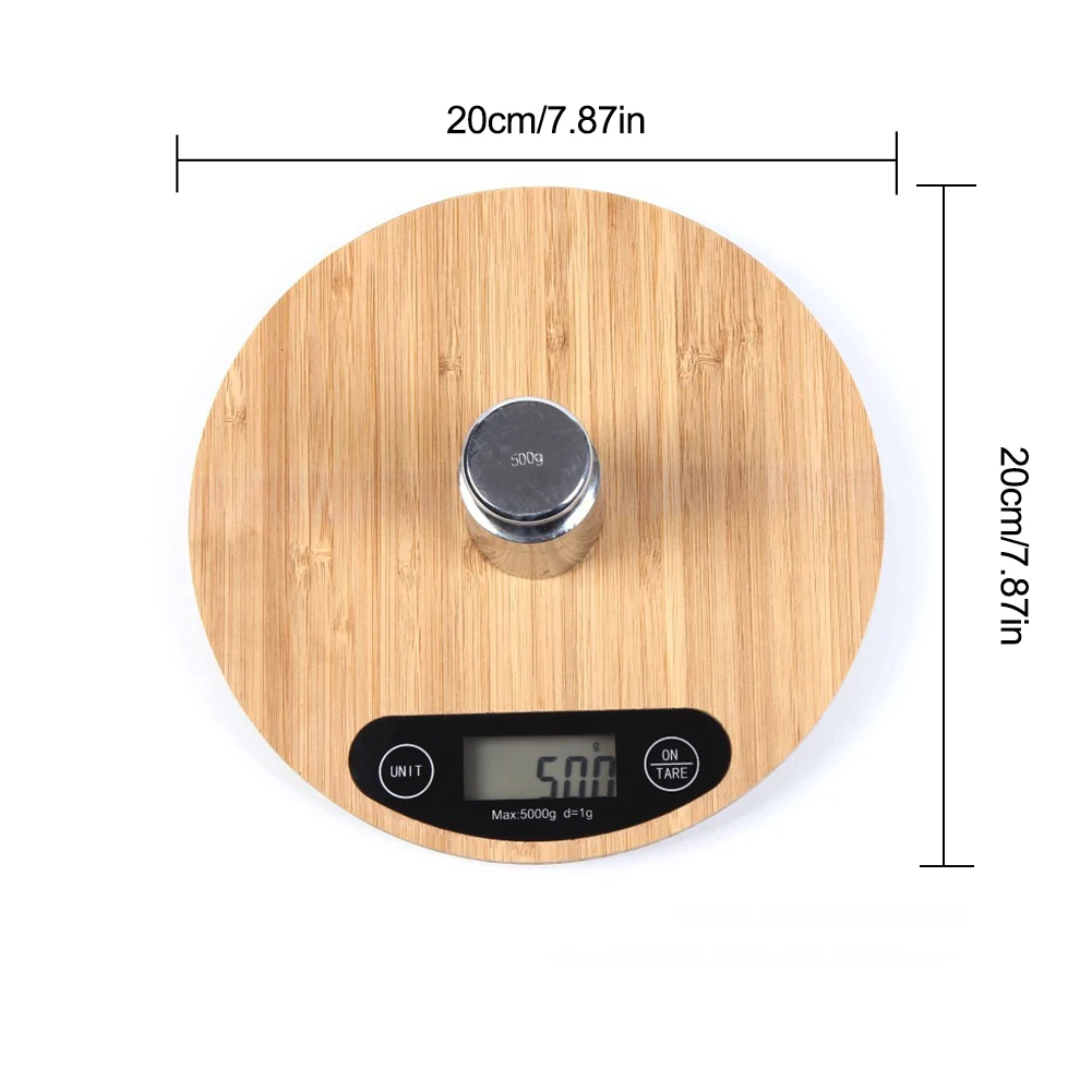 Electronic Kitchen Food Scale Accurate Food Prep Baking Scale with LED Display, 11lb/5kg, 5 Units
Electronic Kitchen Food Scale Accurate Food Prep Baking Scale with LED Display, 11lb/5kg, 5 Units