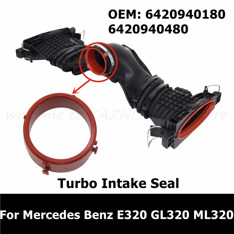 6420940180 6420940480 Auto Parts Turbo Intake Seal For Mercedes E320 GL320 ML320 Engine Breather Seal A6420940180 A6420940480
6420940180 6420940480 Auto Parts Turbo Intake Seal For Mercedes E320 GL320 ML320 Engine Breather Seal A6420940180 A6420940480