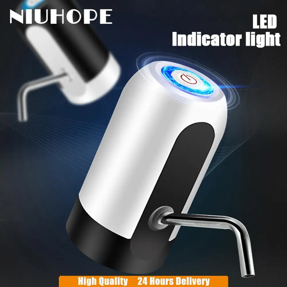 NIUHOPE Portable Electric Water Dispenser Rechargeable Water Bottle Pump Automatic Drinking Pumps Water Bottle Switch Filter
NIUHOPE Portable Electric Water Dispenser Rechargeable Water Bottle Pump Automatic Drinking Pumps Water Bottle Switch Filter