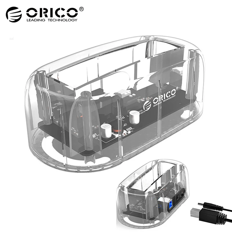 Адаптер ORICO 6139U3 USB3.0 Type-B для жесткого диска SATA, 2,5/3,5 дюйма, HDD SSD инструмент, внешняя прозрачная док-станция
Адаптер ORICO 6139U3 USB3.0 Type-B для жесткого диска SATA, 2,5/3,5 дюйма, HDD SSD инструмент, внешняя прозрачная док-станция
