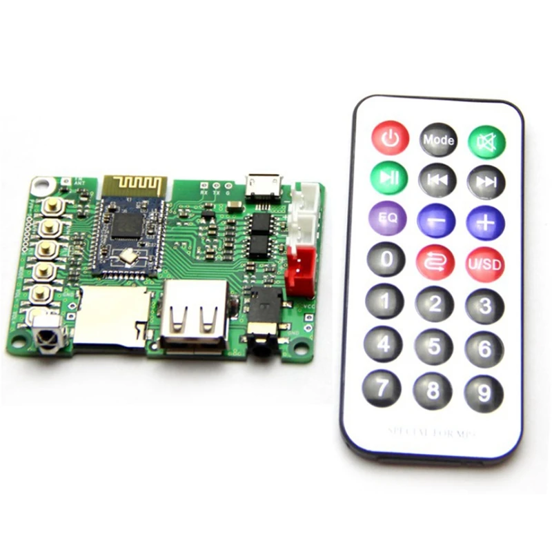Двойная Плата усилителя 3 Вт Bluetooth V4.1 стерео BK3254 модуль Bluetooth FM-радио/TF-карта/U-диск/инфракрасный пульт дистанционного управления
Двойная Плата усилителя 3 Вт Bluetooth V4.1 стерео BK3254 модуль Bluetooth FM-радио/TF-карта/U-диск/инфракрасный пульт дистанционного управления