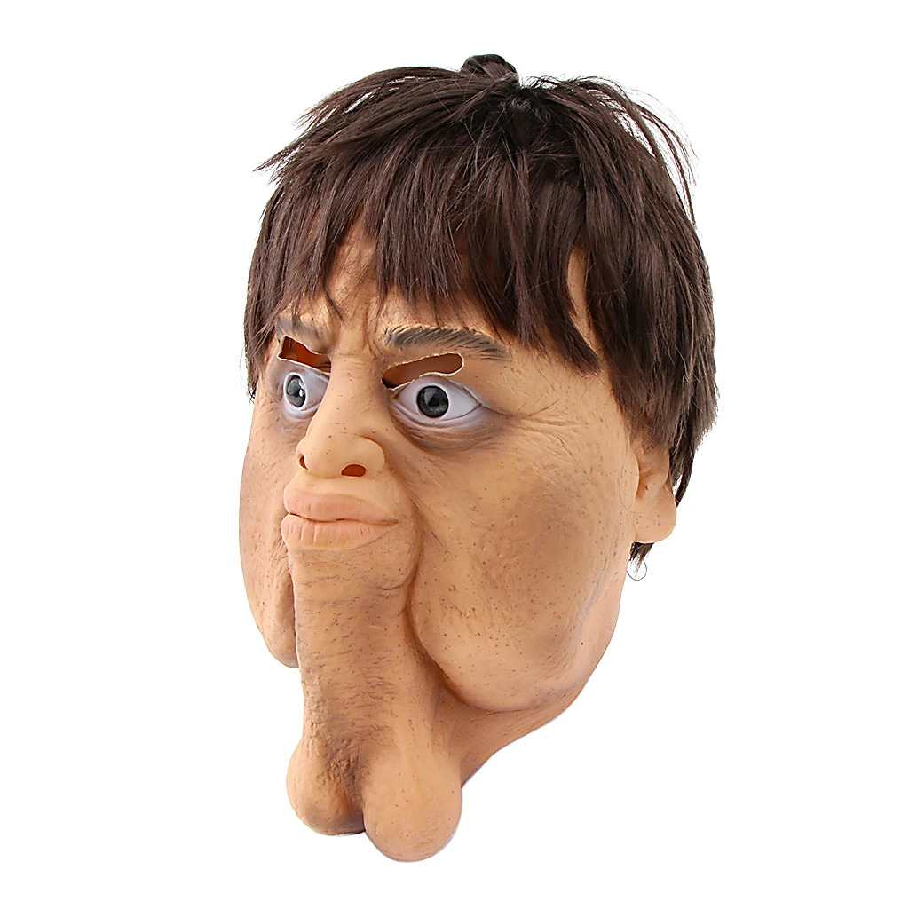Adult Halloween Cosplay Latex Head Mask Hen Party Tricky Props Halloween Party Toys
Adult Halloween Cosplay Latex Head Mask Hen Party Tricky Props Halloween Party Toys