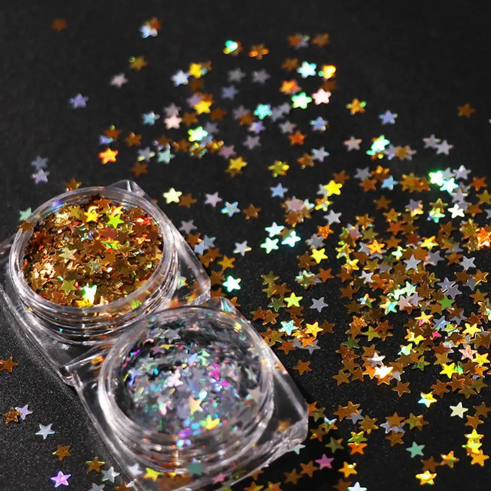 50% Hot Sale 3mm Natural Women Laser Pentagram Paillette Nail Art Decor DIY Manicure Tool
50% Hot Sale 3mm Natural Women Laser Pentagram Paillette Nail Art Decor DIY Manicure Tool
