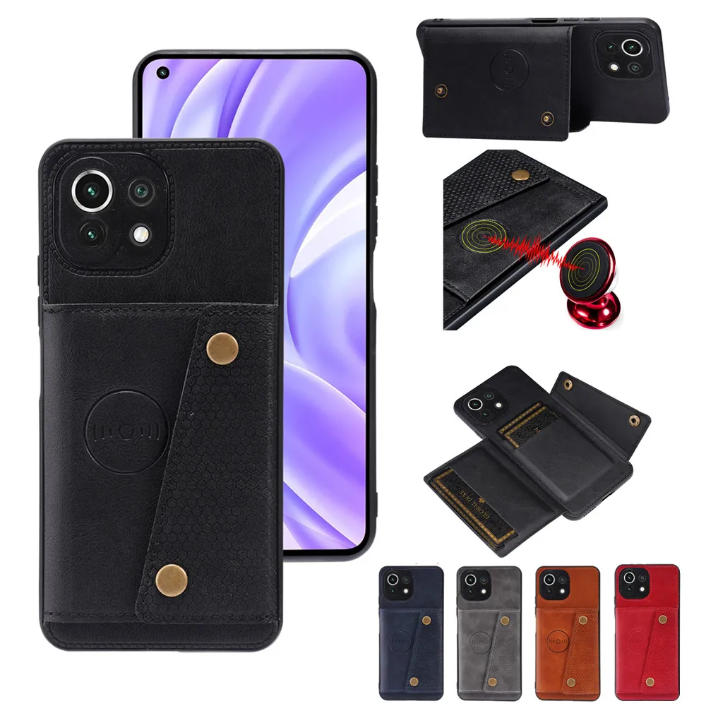 Cases for Xiaomi Mi 11 10T Lite 9T Poco X3 NFC M3 F3 F2 Pro Coque Card Holder Shockproof Car Magnetic Phone Back Cover Shell
Cases for Xiaomi Mi 11 10T Lite 9T Poco X3 NFC M3 F3 F2 Pro Coque Card Holder Shockproof Car Magnetic Phone Back Cover Shell