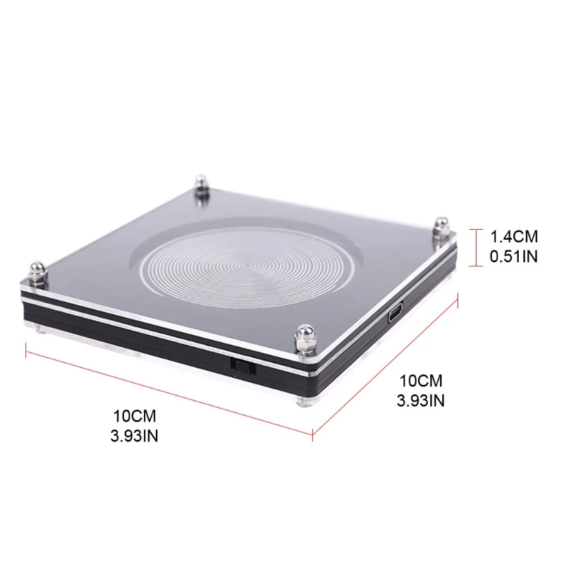 Schumann Wave Generator 7.83HZ DIY Upgraded Version Ultra-Low Frequency Pulse Generator Audio Resonator DC 12V 0.5A
Schumann Wave Generator 7.83HZ DIY Upgraded Version Ultra-Low Frequency Pulse Generator Audio Resonator DC 12V 0.5A