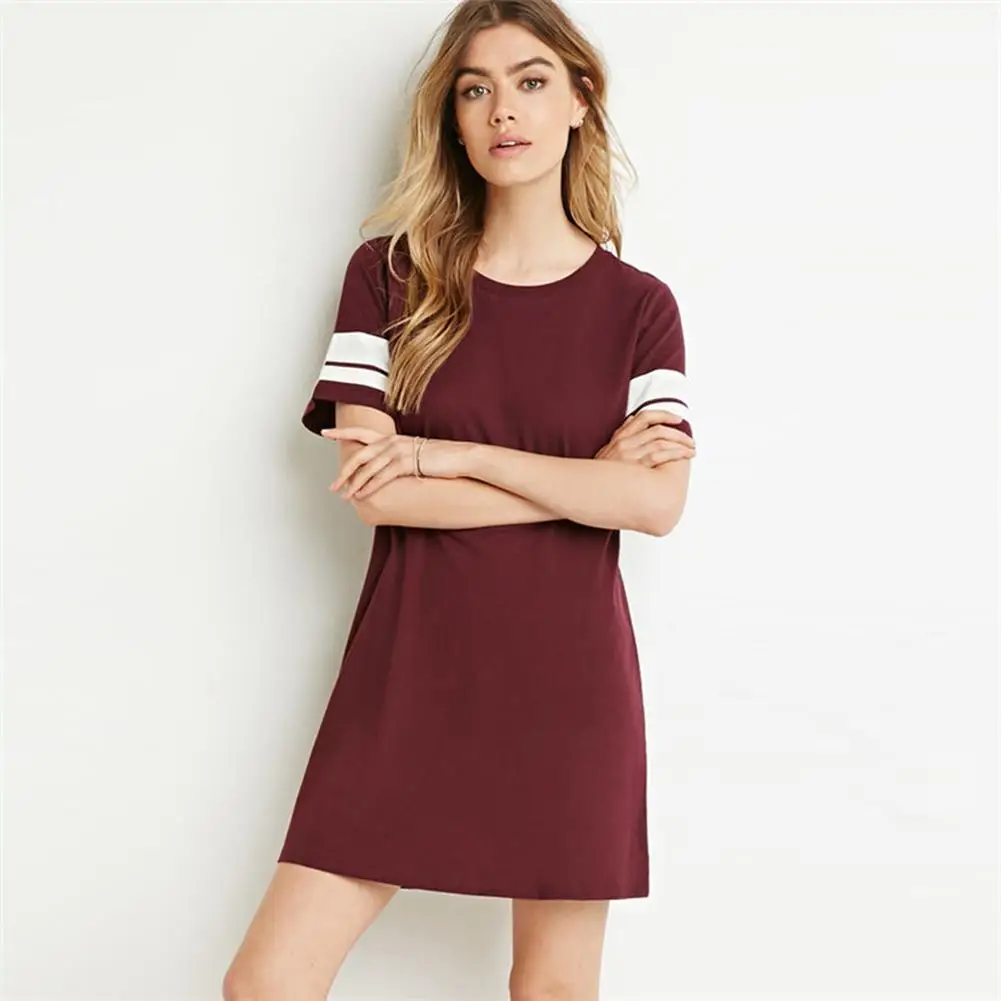 GREYGEM Women's T-Shirt 2021 Summer Long Top with Short Sleeves Fashion Stripped O Neck Tunic Ladies Oversized TShirt
GREYGEM Women's T-Shirt 2021 Summer Long Top with Short Sleeves Fashion Stripped O Neck Tunic Ladies Oversized TShirt