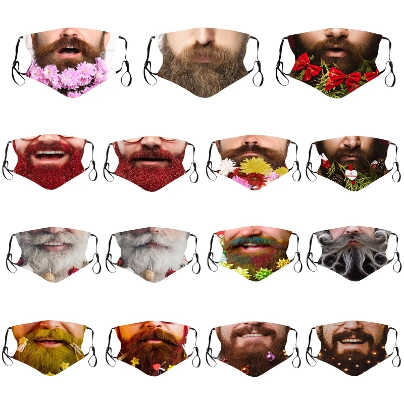 Adult Funny Beard Ornament 3D Print Mouth Mask with 2Pcs Replaceable Filters Christmas Party Dustproof Face Cover
Adult Funny Beard Ornament 3D Print Mouth Mask with 2Pcs Replaceable Filters Christmas Party Dustproof Face Cover