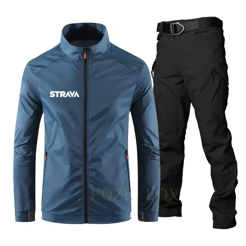 Strava Bicycle Clothing Outdoor Sport Mtb Cycling Clothing Sets Casual Mens Windbreaker Jersey Cargo Pants Fashion Jacket Sets
Strava Bicycle Clothing Outdoor Sport Mtb Cycling Clothing Sets Casual Mens Windbreaker Jersey Cargo Pants Fashion Jacket Sets