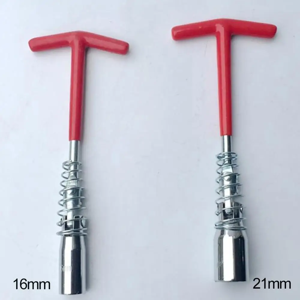 Universal Car 16mm 21mm Spark Plug Removal Tool T-Handle Spanner Socket Wrench 
Universal Car 16mm 21mm Spark Plug Removal Tool T-Handle Spanner Socket Wrench