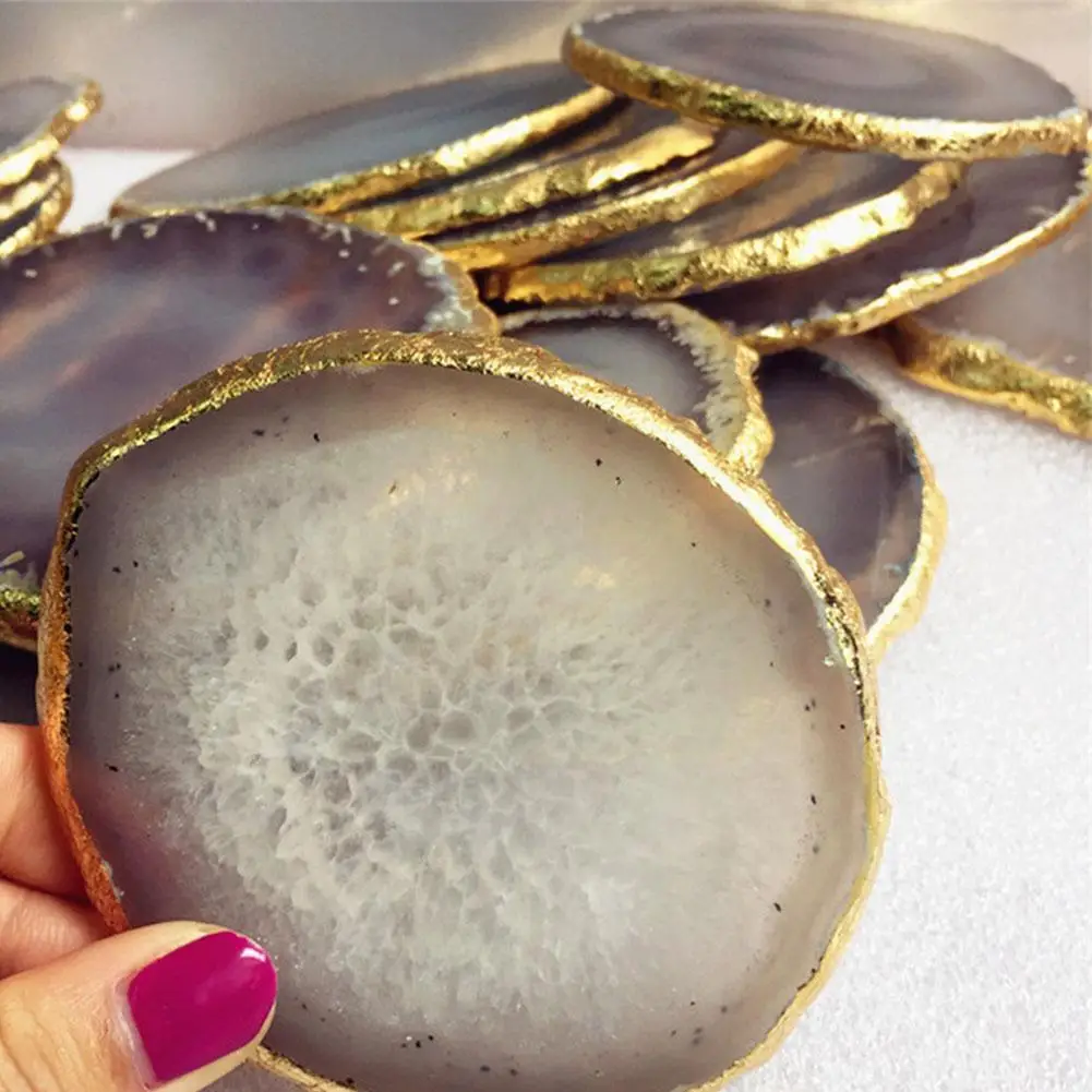 Oval Agate Rough Pendant Tea Cushion Coffee Drink Tea Decoration Kitchen Style Dining Tabletop Fashion Cushion Mat Room R6Q3 
Oval Agate Rough Pendant Tea Cushion Coffee Drink Tea Decoration Kitchen Style Dining Tabletop Fashion Cushion Mat Room R6Q3