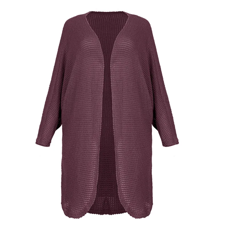 Fashion Women Coat Tops Solid Color Long Sleeve Knittted Jacket Autumn Winter Loose Casual Outwear Clothwa 
Fashion Women Coat Tops Solid Color Long Sleeve Knittted Jacket Autumn Winter Loose Casual Outwear Clothwa