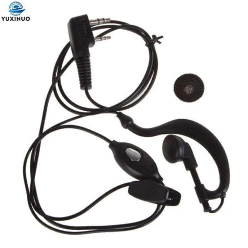 

Economic Clip Ear Hook Earhook Earpiece Headset PTT Mic Speaker for Baofeng UV-5R BF-888S UV-B5 B6 Walkie Talkie UV-5X CB Radio