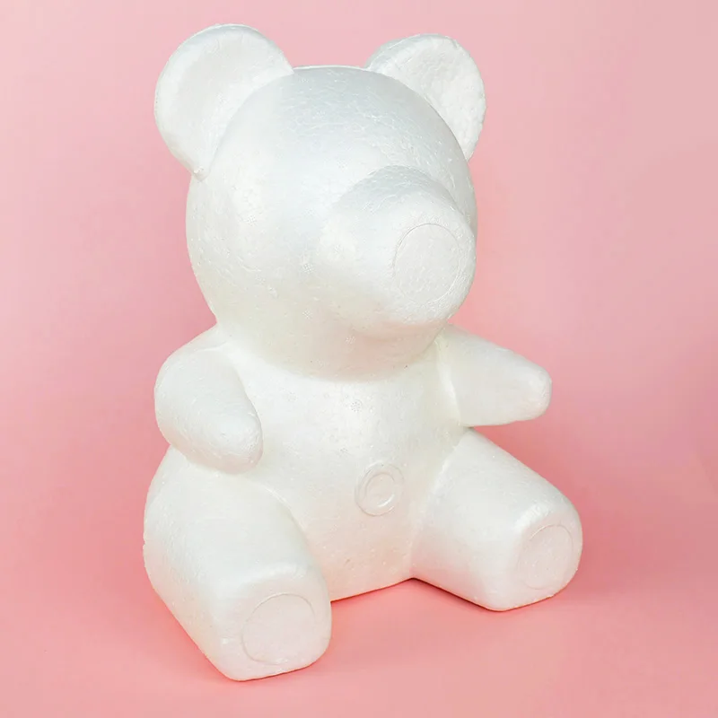 1Pc 30cm Polystyrene Styrofoam White Foam Bear Mold DIY Rose Teddy Big Bear Festival Valentines Gifts Party Wedding Supplies
1Pc 30cm Polystyrene Styrofoam White Foam Bear Mold DIY Rose Teddy Big Bear Festival Valentines Gifts Party Wedding Supplies