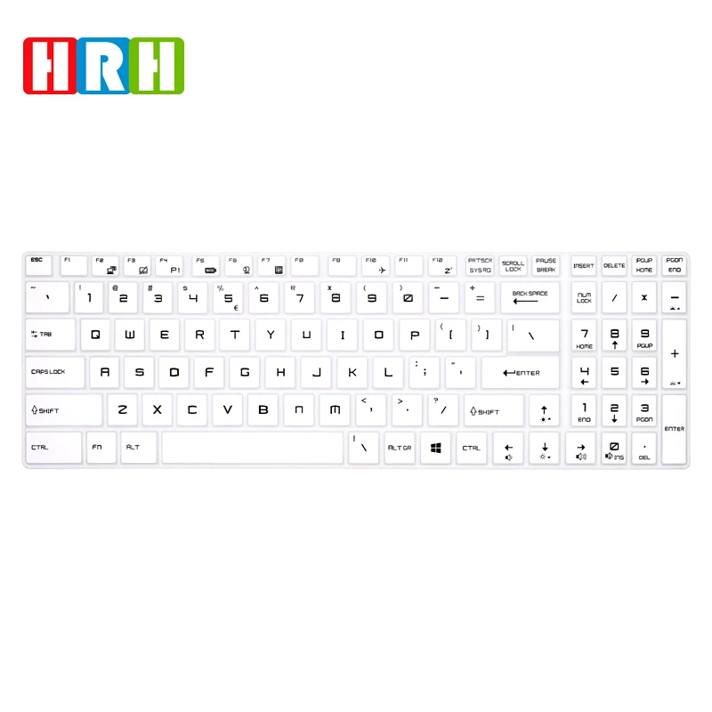 Чехол для клавиатуры на английском языке HRH защитный чехол MSI GS70 GS63VR GE62 GP62 GL62 GE63 GP63