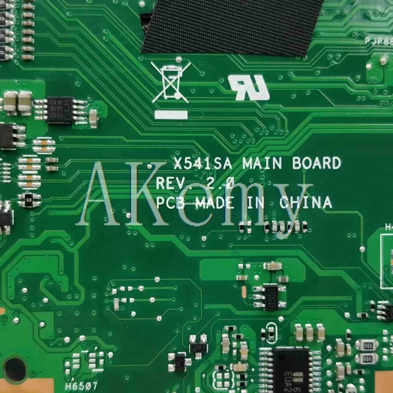 NEW X541SA mainboard REV 2.0 For Asus X541 X541S X541SA laptop motherboard Test ok N3710-CPU 4 Cores + 2GB-RAM
NEW X541SA mainboard REV 2.0 For Asus X541 X541S X541SA laptop motherboard Test ok N3710-CPU 4 Cores + 2GB-RAM