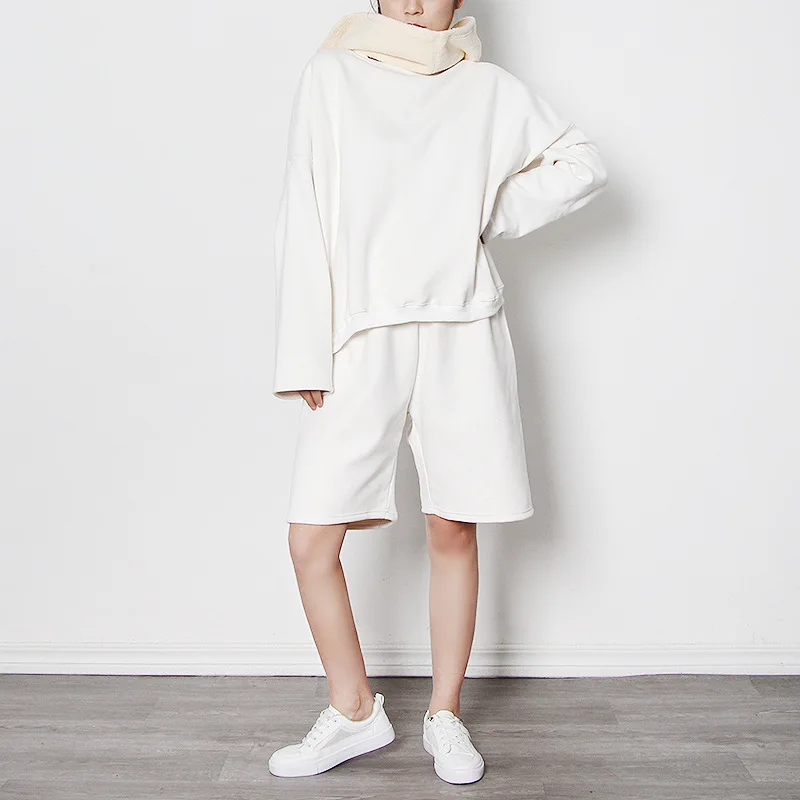 Elegant Style Ladies long sleeve grey Hoodie sexy shorts women suits wholesale
Elegant Style Ladies long sleeve grey Hoodie sexy shorts women suits wholesale