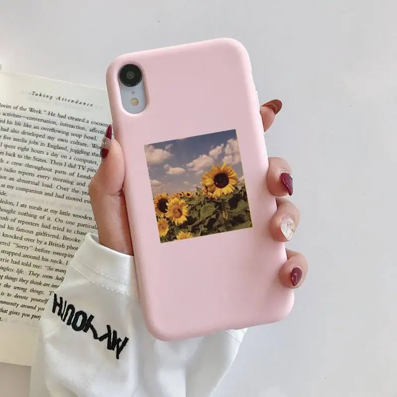 Flower Sunflower Rose Original Liquid Silicone Phone Case For iphone 11 Pro Max X XS Max XR 7 8 6 6S Plus Couples TPU Cases Capa
Flower Sunflower Rose Original Liquid Silicone Phone Case For iphone 11 Pro Max X XS Max XR 7 8 6 6S Plus Couples TPU Cases Capa