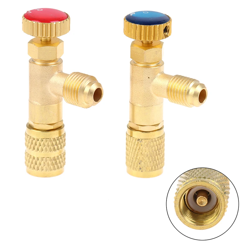 Hot Sale Air Conditioning Refrigerant Liquid Safety Valve 1/4 "R410A R22 Safety Adapter Air Conditioning Repair And Fluoride
Hot Sale Air Conditioning Refrigerant Liquid Safety Valve 1/4 "R410A R22 Safety Adapter Air Conditioning Repair And Fluoride