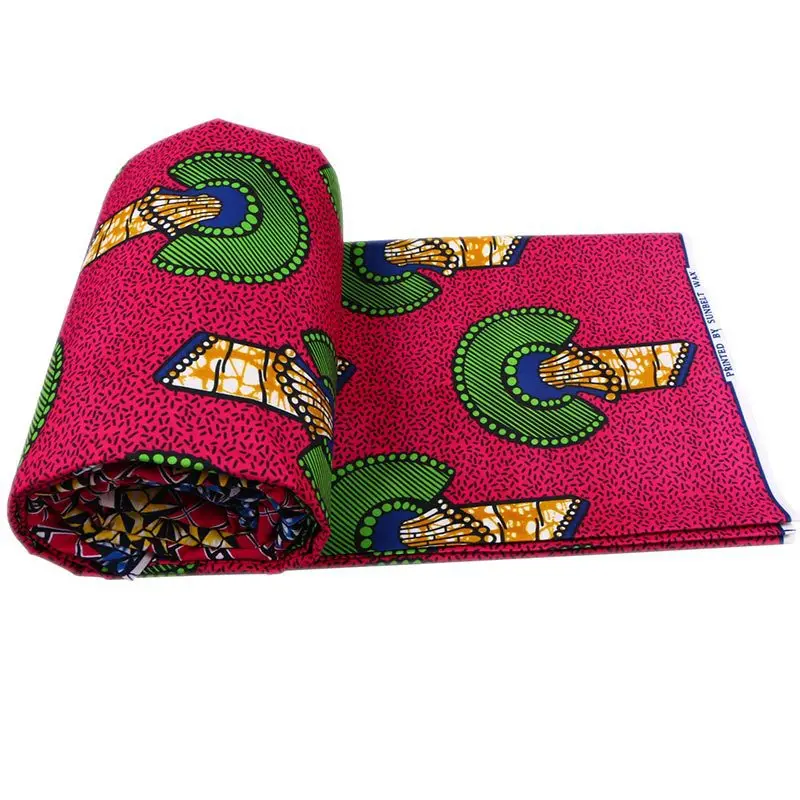 Fashion Style Pure Polyester African Ankara Wax Fabric Skin-Friendly High Quality Ankara African Wax Print Fabric for Wedding 
Fashion Style Pure Polyester African Ankara Wax Fabric Skin-Friendly High Quality Ankara African Wax Print Fabric for Wedding