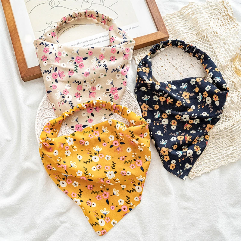 Retro Floral Printed Headband Triangular Elastic Bandanas Hairband Girls Turban Women Hair Accessories Headwear Ornament
Retro Floral Printed Headband Triangular Elastic Bandanas Hairband Girls Turban Women Hair Accessories Headwear Ornament