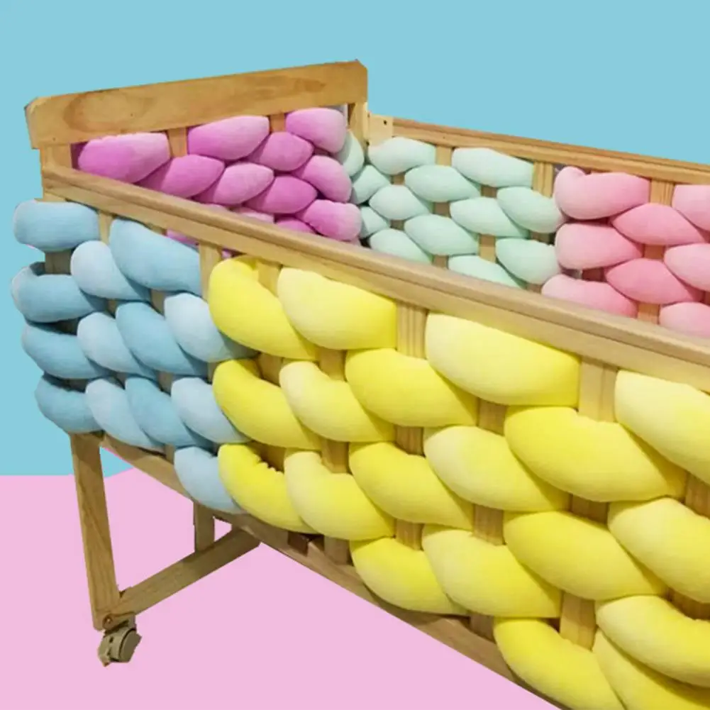 High-quality Plush DIY Single-strand Woven Crib Bed Bumper Safety And Comfort Freely Match Most Standard Crib Styles
High-quality Plush DIY Single-strand Woven Crib Bed Bumper Safety And Comfort Freely Match Most Standard Crib Styles