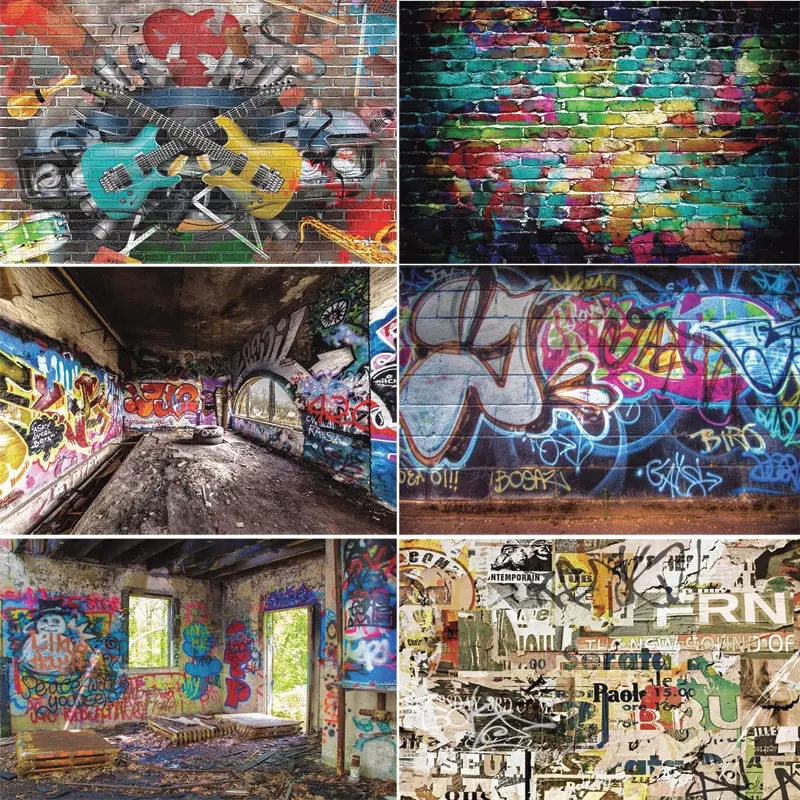 ZHISUXI Vinyl Custom Photography Backdrops Prop Graffiti Theme Photography Background 200509M-1
ZHISUXI Vinyl Custom Photography Backdrops Prop Graffiti Theme Photography Background 200509M-1