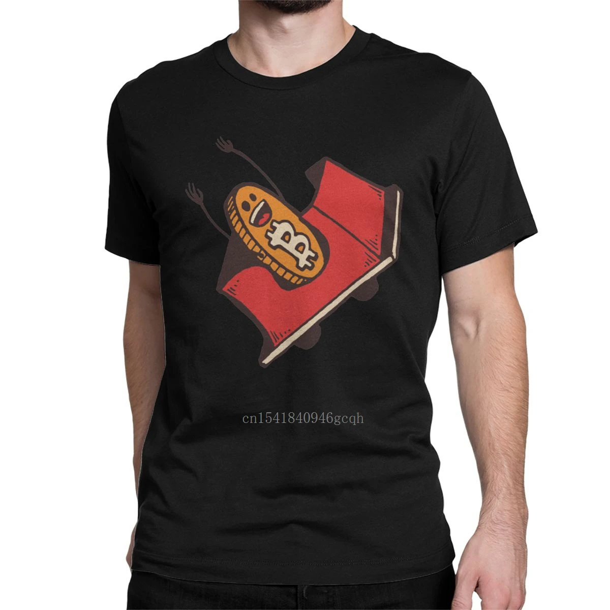 Mens T-Shirt Bitcoin Roller Coaster Cryptocurrency Casual 100% Cotton Tees Satoshi Nakamoto T Shirt Clothing Graphic Printed
Mens T-Shirt Bitcoin Roller Coaster Cryptocurrency Casual 100% Cotton Tees Satoshi Nakamoto T Shirt Clothing Graphic Printed