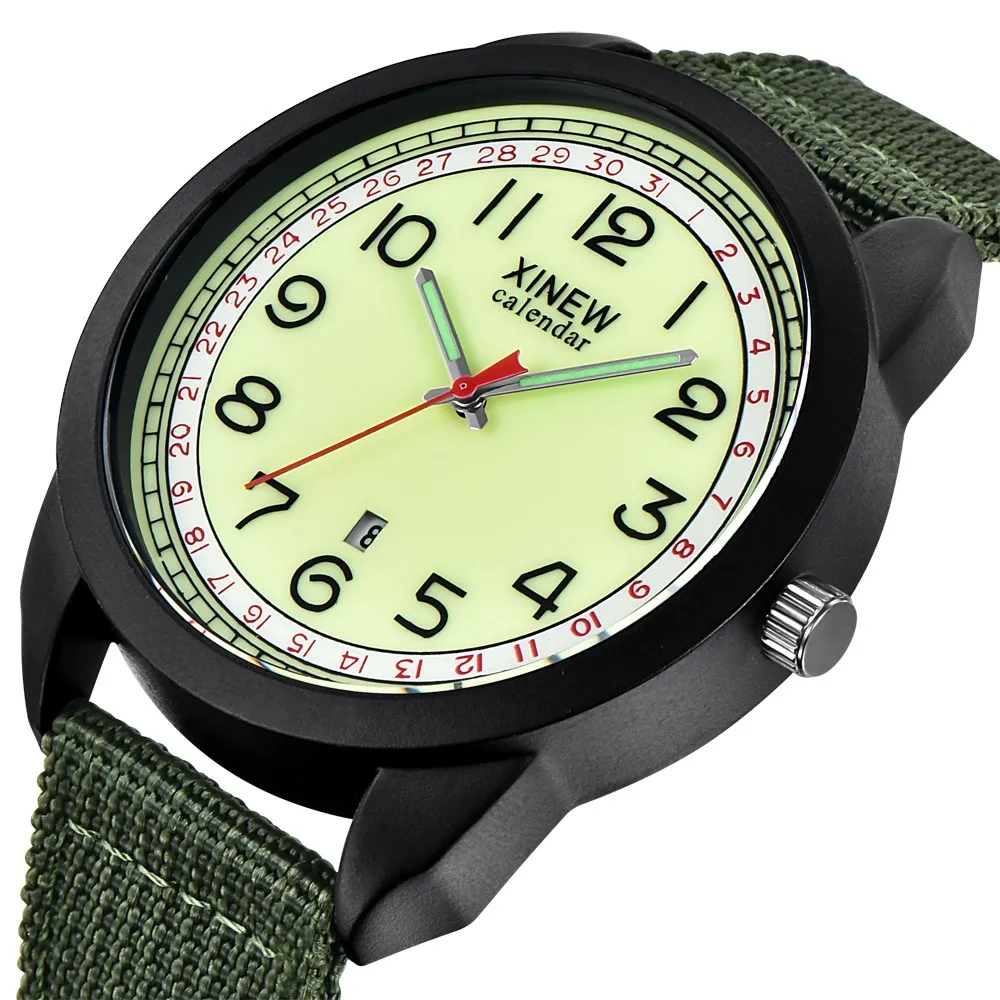 Casual Sport Watches for Men Men's Nylon Waterproof Date Quartz Watch Analog Quartz Wrist Watches Fashion Chronograph Wristwatch
Casual Sport Watches for Men Men's Nylon Waterproof Date Quartz Watch Analog Quartz Wrist Watches Fashion Chronograph Wristwatch