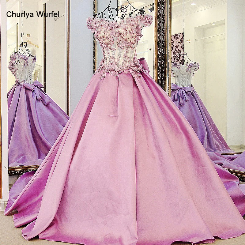 Фото LS60078 элегантное фиолетовое вечернее платье распродажа женские свадебные