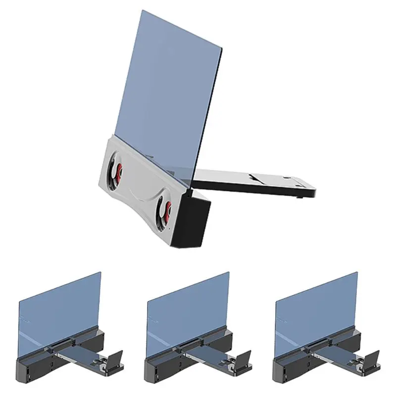 12 inch Mobile Phone 3D Screen Video Magnifier Folding Curved -HD Movie Amplifying Projector Stand Bracket with Speaker
12 inch Mobile Phone 3D Screen Video Magnifier Folding Curved -HD Movie Amplifying Projector Stand Bracket with Speaker