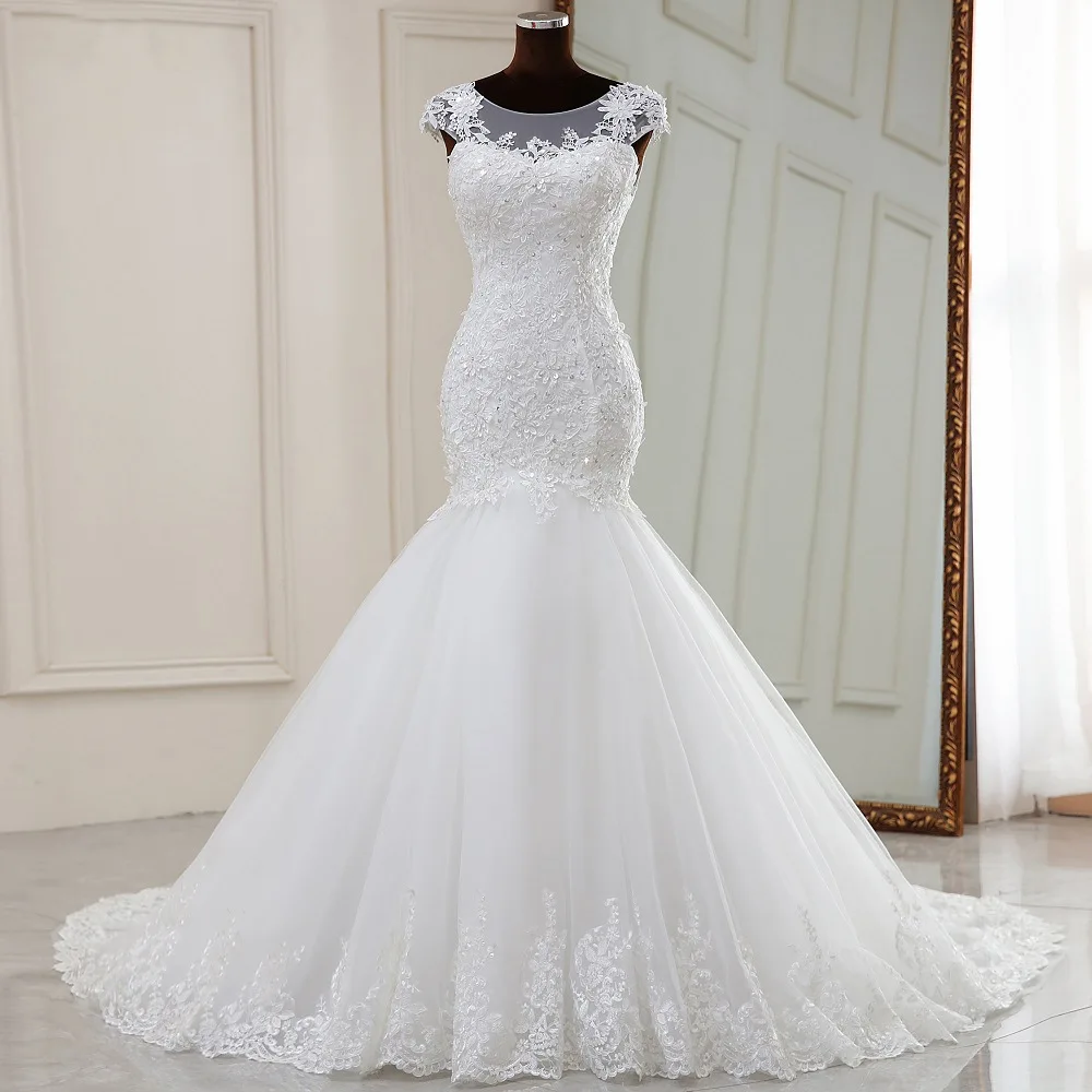 Pearls Beading Appliqued Top Elegant Europe Wedding Dress Mermaid Short Cap Sleeves Plus Size Robe De 2021 Wedding Gown
Pearls Beading Appliqued Top Elegant Europe Wedding Dress Mermaid Short Cap Sleeves Plus Size Robe De 2021 Wedding Gown