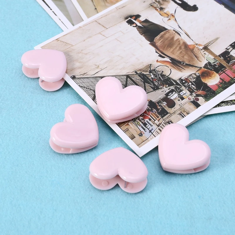 5Pcs Heart Shape Pink File Binder Clip Notes Letter Paper School Office Supplies
5Pcs Heart Shape Pink File Binder Clip Notes Letter Paper School Office Supplies