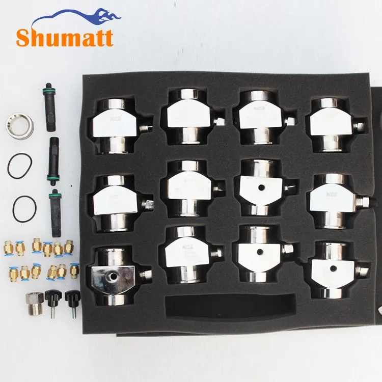 2016 new 12pcs Tool Kits Common Rail Diesel Truck Injector Adapter Holder For Bos.ch and DEN-SO 
2016 new 12pcs Tool Kits Common Rail Diesel Truck Injector Adapter Holder For Bos.ch and DEN-SO
