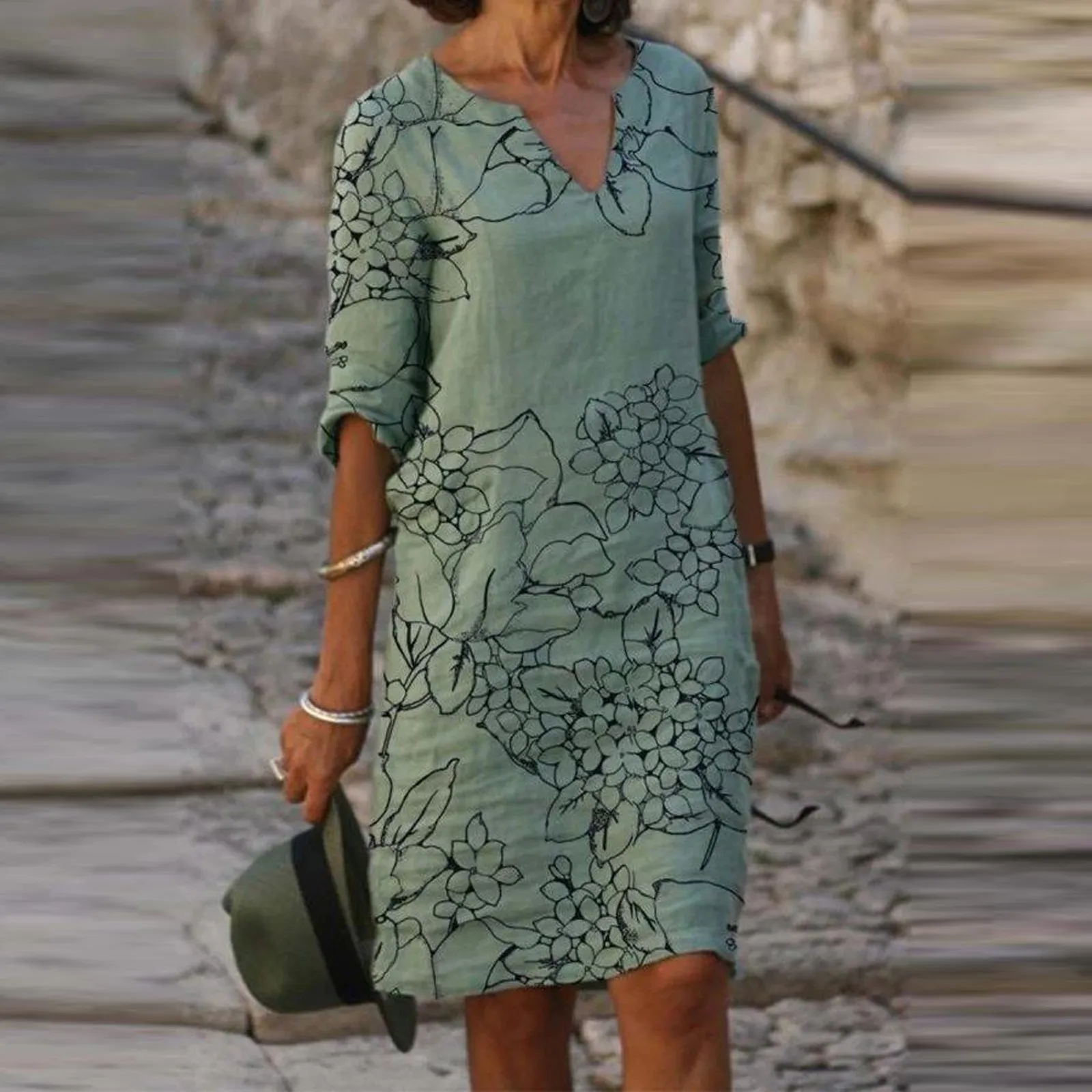 Обувь в стиле ретро; Элегантная обувь Цельнокройное Платье женские печать футболки с короткими рукавами и v-образной горловиной; Удобные; По... 
Обувь в стиле ретро; Элегантная обувь Цельнокройное Платье женские печать футболки с короткими рукавами и v-образной горловиной; Удобные; По...