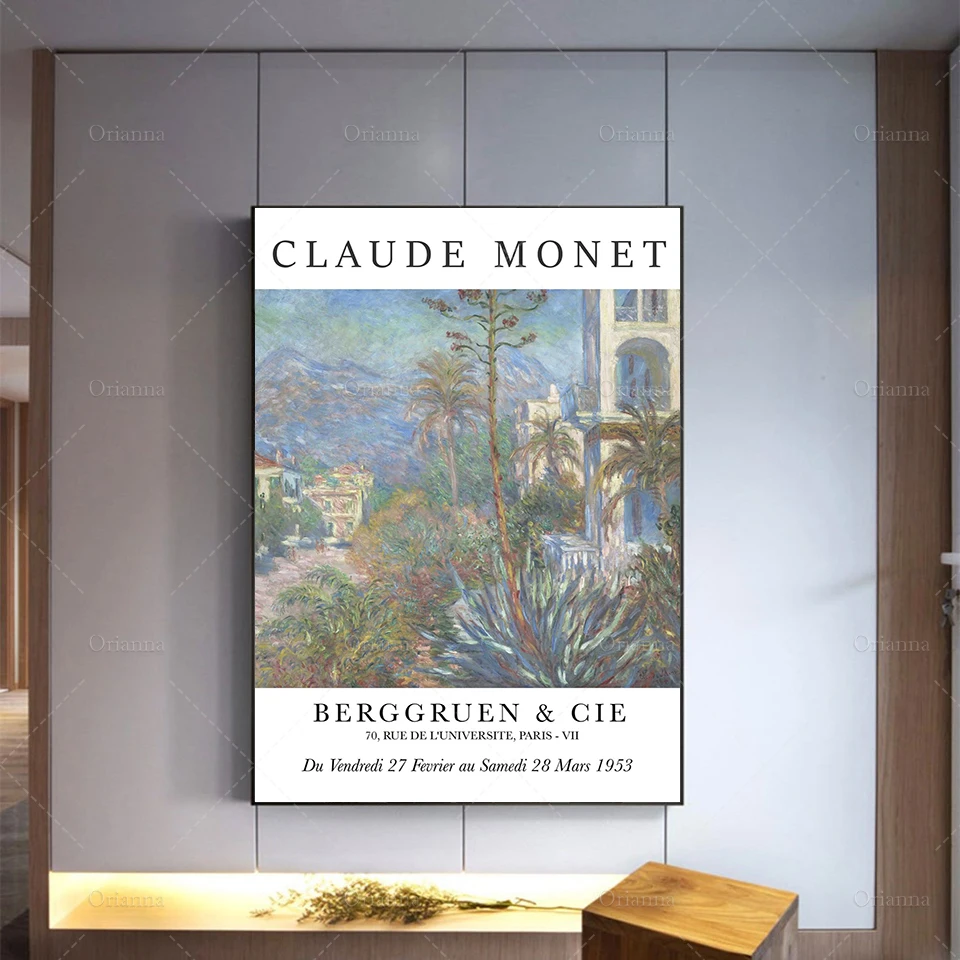 Claude Monet Villas at Bordighera, Gallery Exhibition Poster, Modern art - Art Poster Print - Gift Idea - Wall Art Home Decor
Claude Monet Villas at Bordighera, Gallery Exhibition Poster, Modern art - Art Poster Print - Gift Idea - Wall Art Home Decor