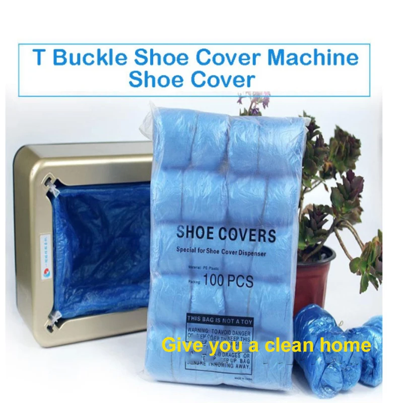 Disposable PE Shoe Cover For Automatic Shoe Cover Machine Special T Buckle Shoe Cover Disposable Machine Shoe Cover100-900PCS
Disposable PE Shoe Cover For Automatic Shoe Cover Machine Special T Buckle Shoe Cover Disposable Machine Shoe Cover100-900PCS