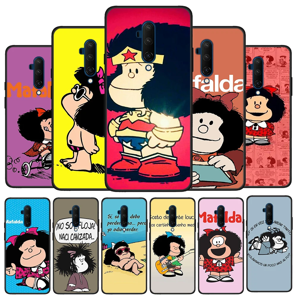 Cartoon Cute Mafalda Silicone Cover For OnePlus Nord CE 2 N10 N100 9 9R 8T 7T 6T 5T 8 7 6 Plus Pro Phone Case Shell
Cartoon Cute Mafalda Silicone Cover For OnePlus Nord CE 2 N10 N100 9 9R 8T 7T 6T 5T 8 7 6 Plus Pro Phone Case Shell