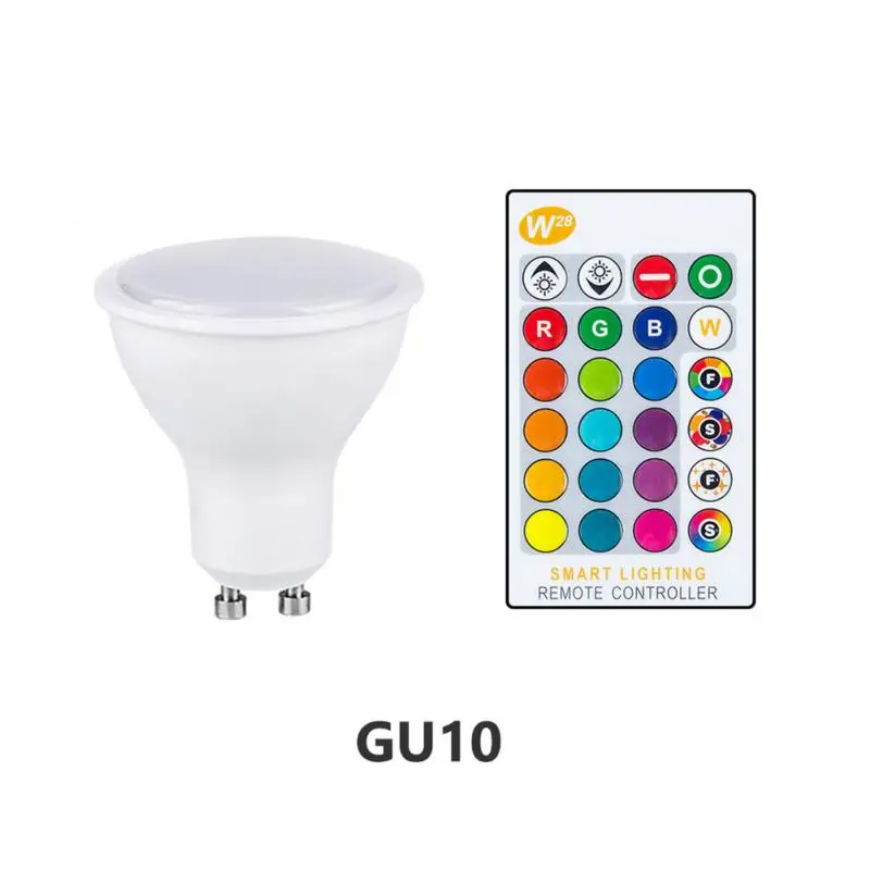 Лампа GU10 в виде чашки E27, лампочка 15 Вт с широким давлением RGB, точечный светильник с дистанционным управлением, лампочка B22 RGB для умного дома ...
Лампа GU10 в виде чашки E27, лампочка 15 Вт с широким давлением RGB, точечный светильник с дистанционным управлением, лампочка B22 RGB для умного дома ...