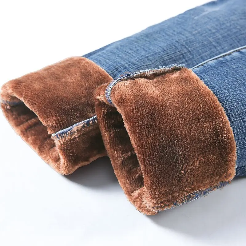 New velvet jeans women's winter fashion high-waist stretch slim-fitting thickening skinny warm pants
New velvet jeans women's winter fashion high-waist stretch slim-fitting thickening skinny warm pants