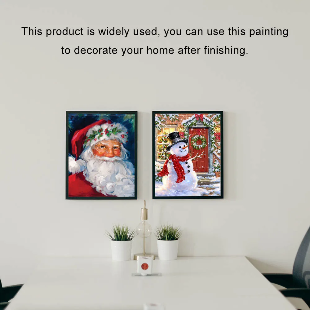 Painting Christmas Card Gift Full Square Drill 5D DIY Diamond Painting Snowman Embroidery Cross Stitch Home Home Gift Art Decor
Painting Christmas Card Gift Full Square Drill 5D DIY Diamond Painting Snowman Embroidery Cross Stitch Home Home Gift Art Decor