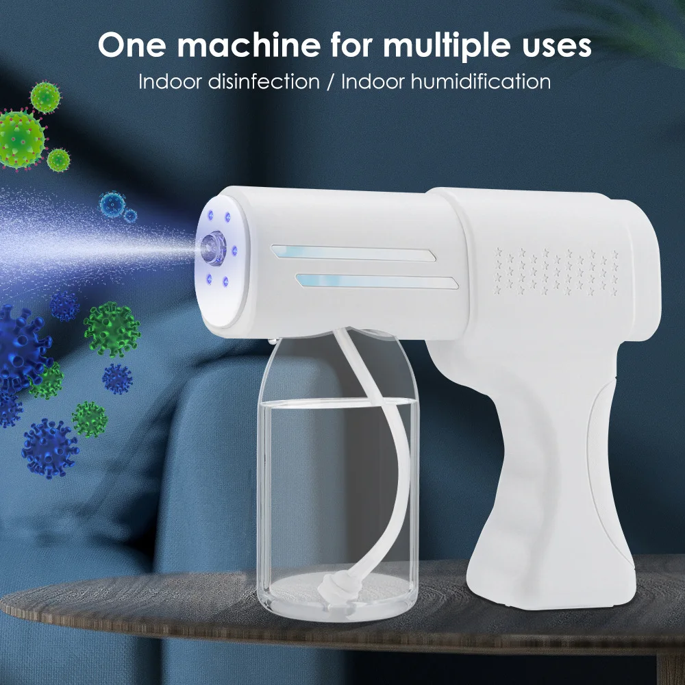 Fogger Machine Rechargeable Disinfection Spray Gun Household Wireless Handheld Atomizing Cleaner Portable Disinfection Gun
Fogger Machine Rechargeable Disinfection Spray Gun Household Wireless Handheld Atomizing Cleaner Portable Disinfection Gun