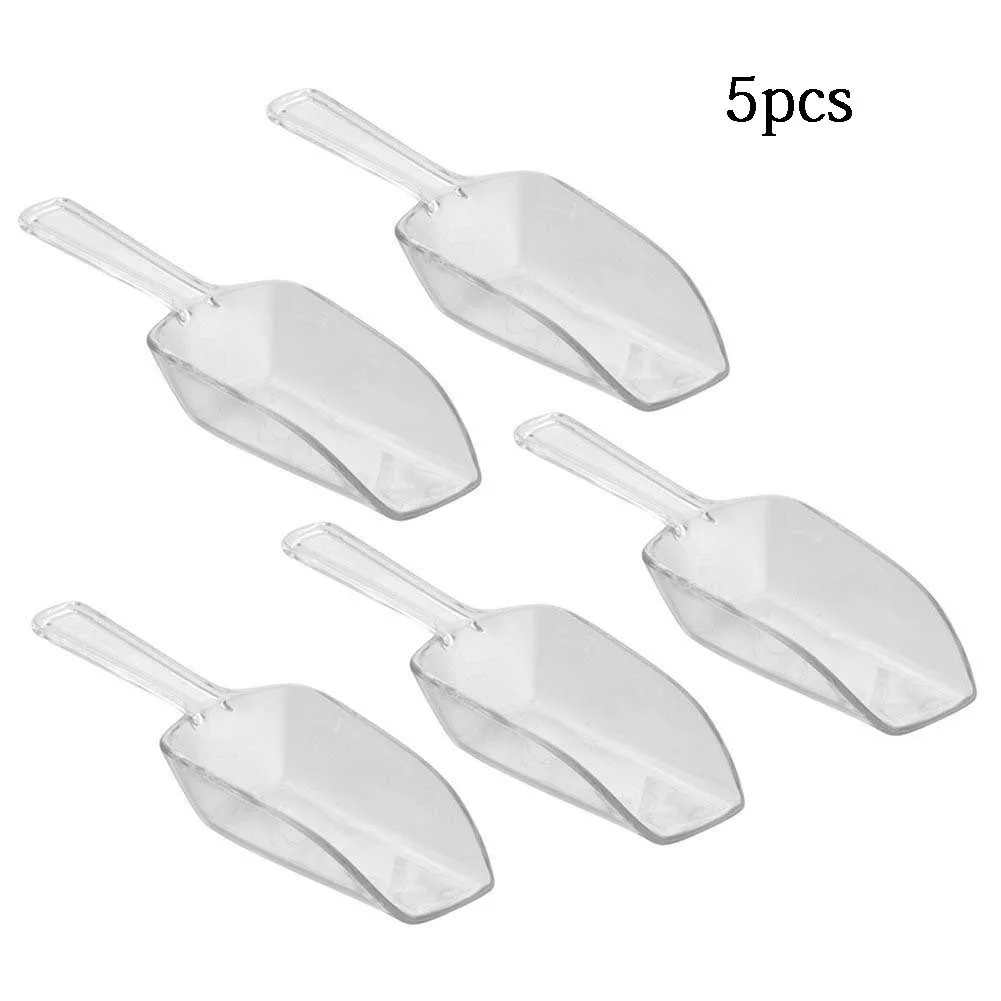 5 Mini transparent thickened plastic ice spoon candy dessert buffet ice cream protein powder kitchen supplies measuring tools
5 Mini transparent thickened plastic ice spoon candy dessert buffet ice cream protein powder kitchen supplies measuring tools