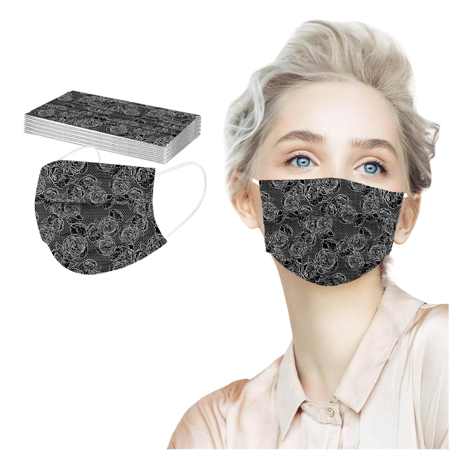 50pc Women Face Masks Disposable Lace Design Mouth Mask For Women Female 3ply Breathable Mouth Cover Halloween Cosplay Mascsrill
50pc Women Face Masks Disposable Lace Design Mouth Mask For Women Female 3ply Breathable Mouth Cover Halloween Cosplay Mascsrill