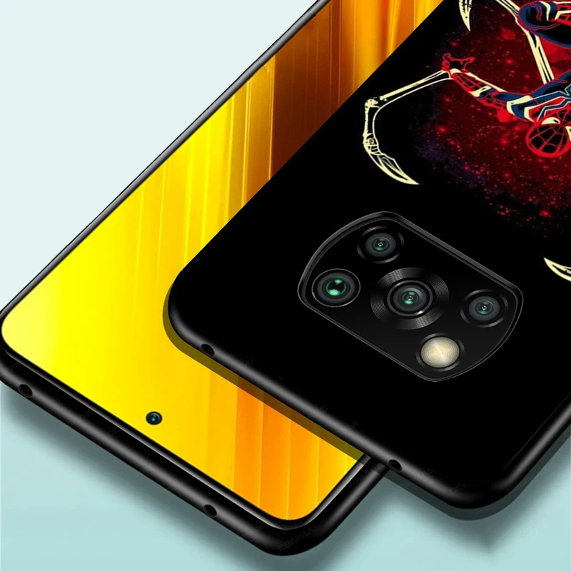 Marvel Superhero For Xiaomi Poco X3 NFC M3 M2 X2 F3 F2 Pro C3 F1 Mi Play Mix 3 A3 A2 A1 Black Phone Case
Marvel Superhero For Xiaomi Poco X3 NFC M3 M2 X2 F3 F2 Pro C3 F1 Mi Play Mix 3 A3 A2 A1 Black Phone Case