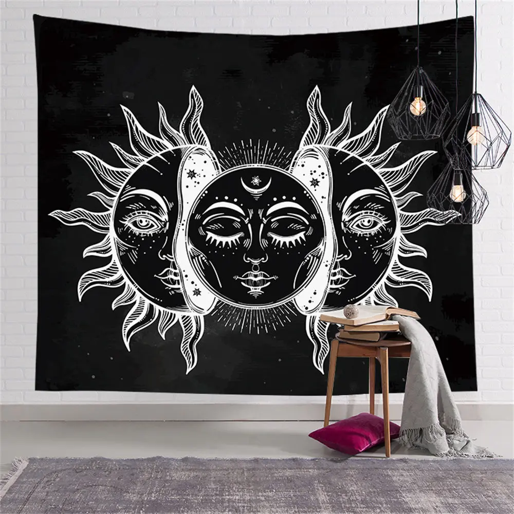 Custom Bed Mystical Moon Phase Tapestry Hippie Tapestries Wall Art Decor Hanging Fabric Living Ceiling Room CGT012
Custom Bed Mystical Moon Phase Tapestry Hippie Tapestries Wall Art Decor Hanging Fabric Living Ceiling Room CGT012