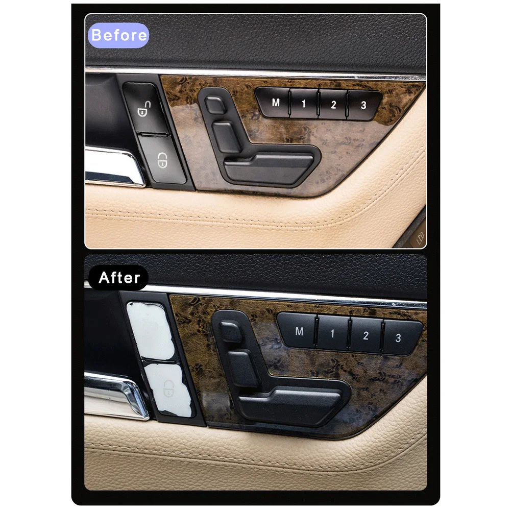 For Mercedes Benz W204 W212 Switch Button 12pcs Black Lock Switch Button Covers Hot
For Mercedes Benz W204 W212 Switch Button 12pcs Black Lock Switch Button Covers Hot