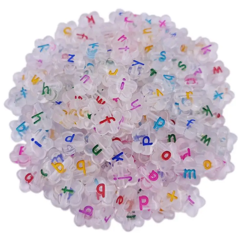 7-11mm 10-50Pcs Colorful transparent Matting Acrylic Sunflowers Letter Beads Loose Spacer Beads for Jewelry DIY Handmade
7-11mm 10-50Pcs Colorful transparent Matting Acrylic Sunflowers Letter Beads Loose Spacer Beads for Jewelry DIY Handmade