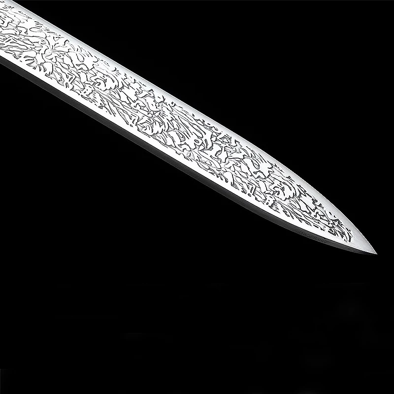 Handmade Chinese Ruyi Sword Blackwood Kuroki Sheath Folded Steel Blade Chinese Knife Vintage Home Decor Display Cosplay Sword
Handmade Chinese Ruyi Sword Blackwood Kuroki Sheath Folded Steel Blade Chinese Knife Vintage Home Decor Display Cosplay Sword