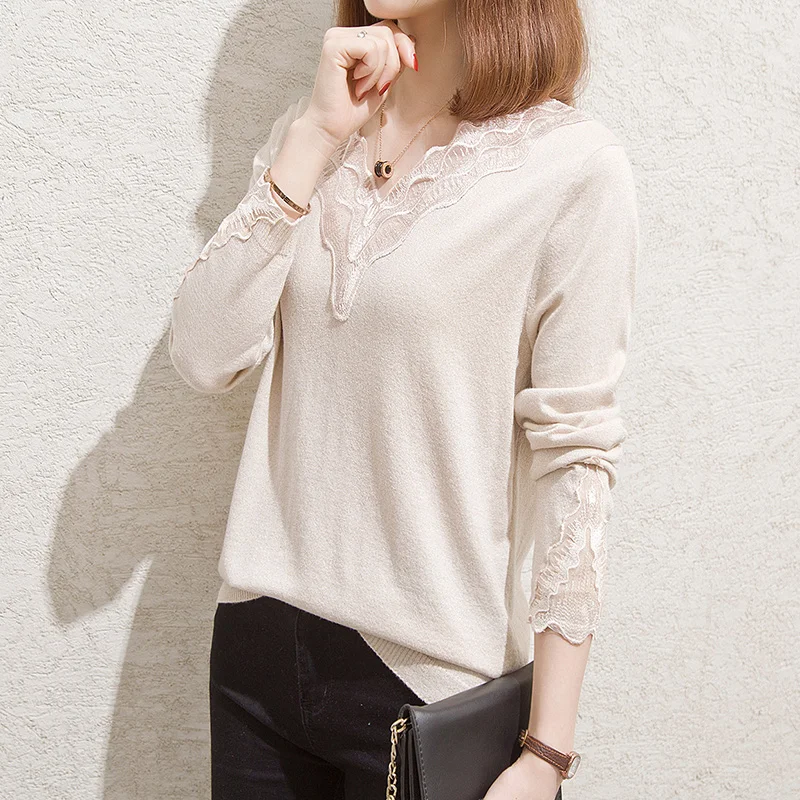 Женский кашемировый свитер, новинка сезона осень-зима 2021, вязаный пуловер, привлекательный женский пуловер с воротником
Женский кашемировый свитер, новинка сезона осень-зима 2021, вязаный пуловер, привлекательный женский пуловер с воротником